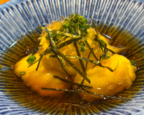 チーズ豆腐の揚げ出し