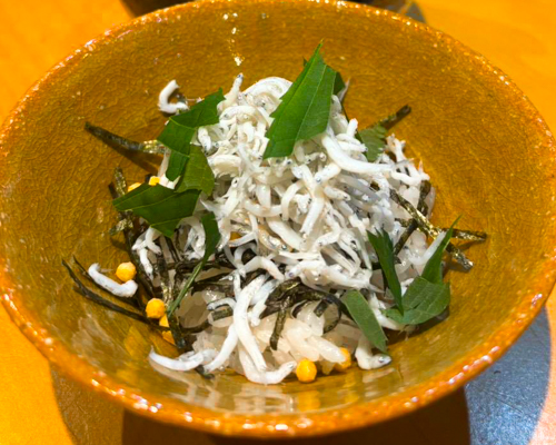 釜揚げシラスの出汁茶漬け
