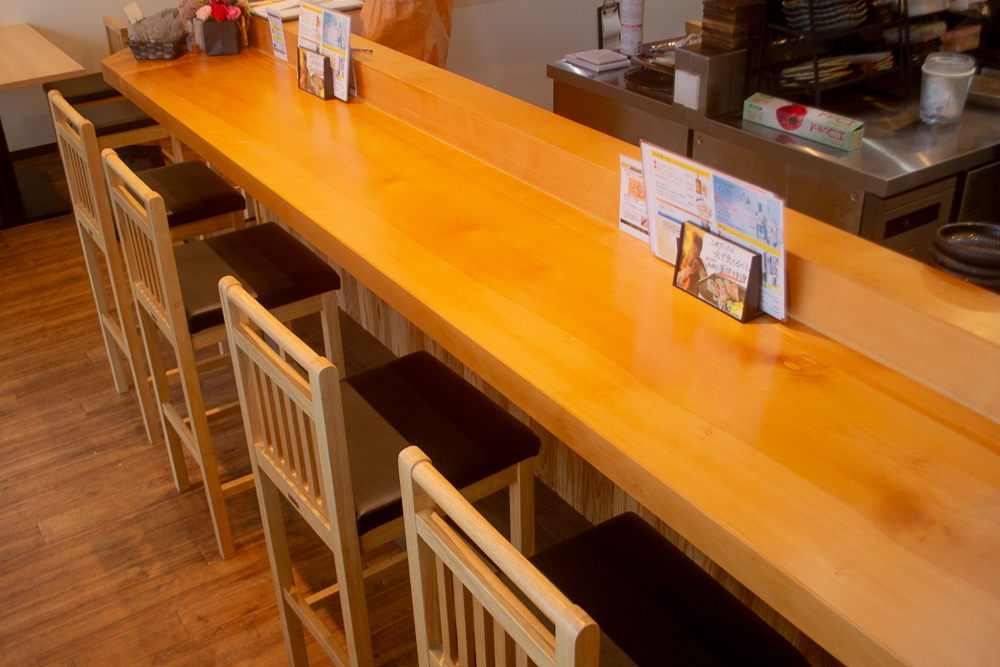 カウンター席の様子